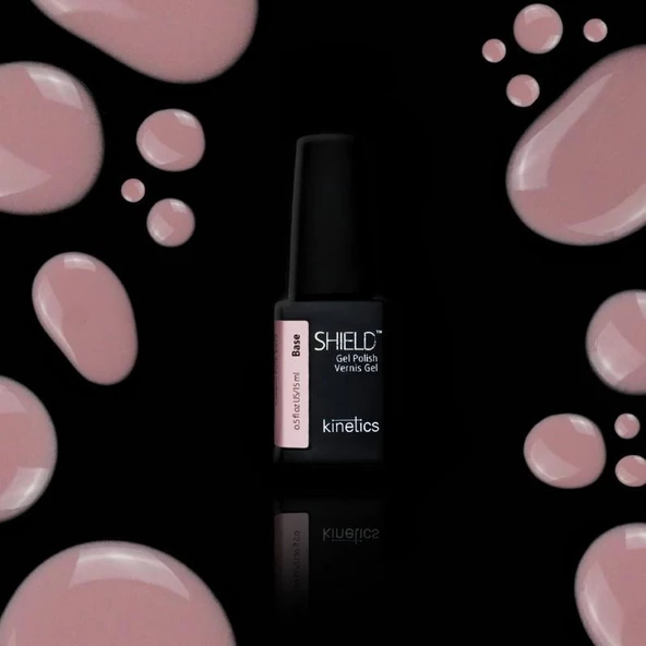 Kinetics Shield Ceramic Base Cream Pink 917 15ml - Resim 4
