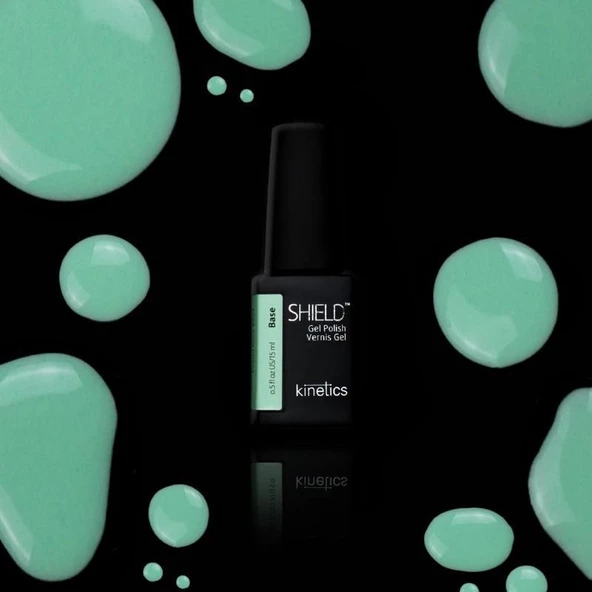Kinetics Shield Ceramic Base Pastel Mint 924 15ml - Resim 4