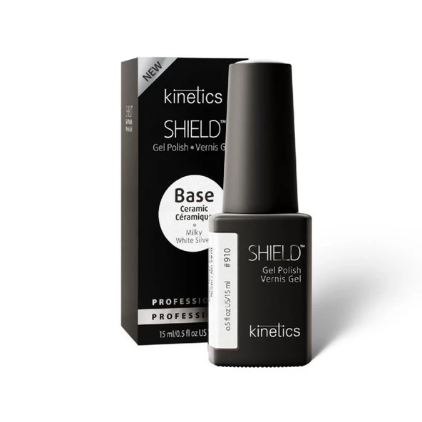 Kinetics Shield Ceramic Base Milky White Silver 910 15ml