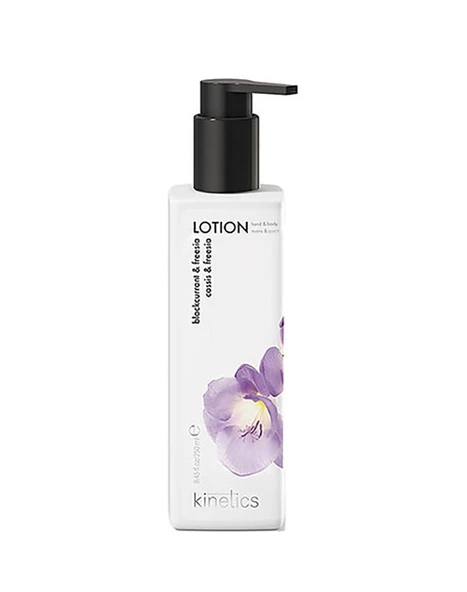 Kinetics Perfumed Lotion Freesia & Blackcurrant 250ml