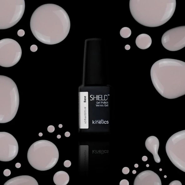 Kinetics Shield Ceramic Base Cream Nude 918 15ml - Resim 4