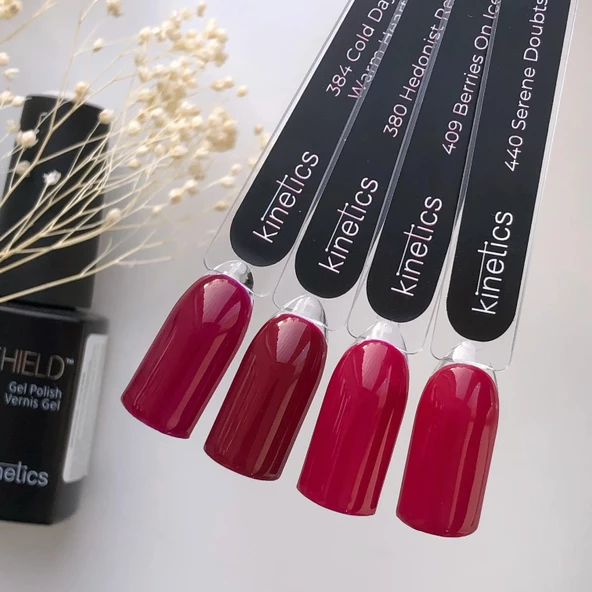 Kinetics Shield Gel Polish Kalıcı Oje Berries on Ice 409 15ml - 5