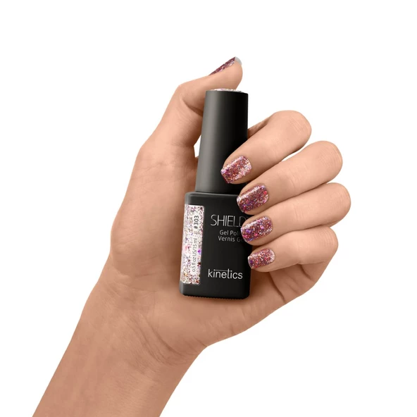 Kinetics Shield Gel Polish Kalıcı Oje Stardust 303 15ml - Resim 2