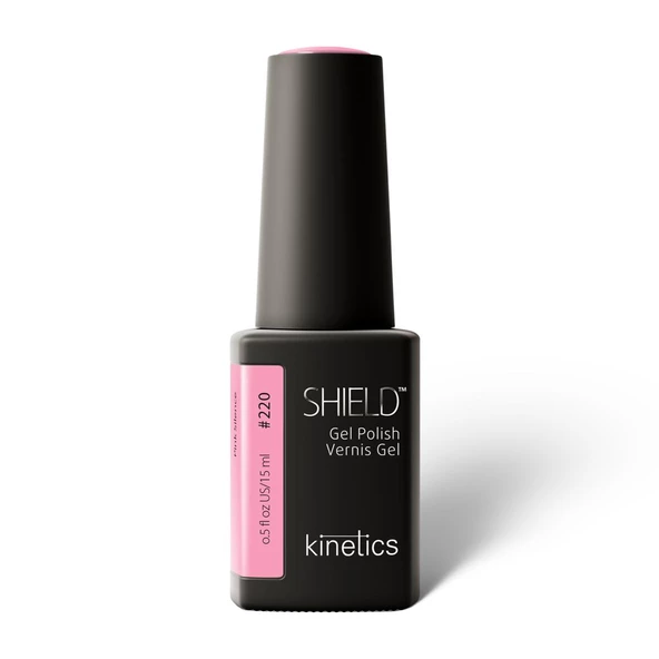 Kinetics Shield Gel Polish Kalıcı Oje Pink Silence 220 15ml ürün görseli
