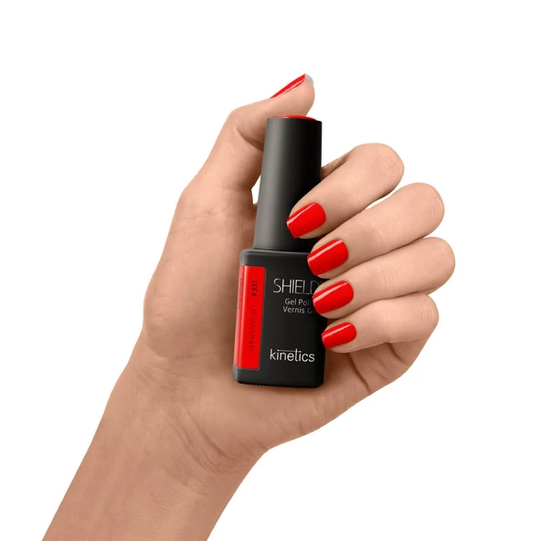 Kinetics Shield Gel Polish Kalıcı Oje King of Red 331 15ml - Resim 2