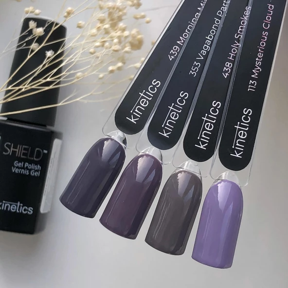 Kinetics Shield Gel Polish Kalıcı Oje Holy Smokes 438 15ml - Resim 4