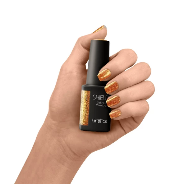 Kinetics Shield Gel Polish Kalıcı Oje Sparkling 415 15ml - Resim 2