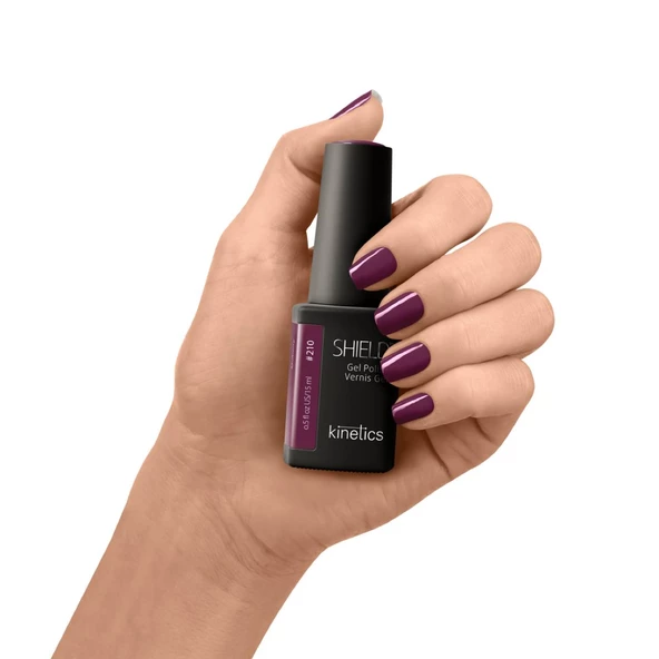 Kinetics Shield Gel Polish Kalıcı Oje Mulberry 210 15ml - 2