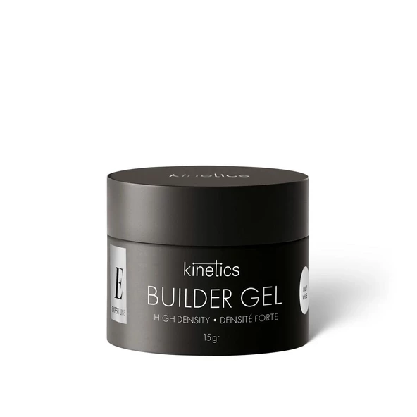 Kinetics Builder Gel High Density Protez Tırnak Jeli UV Gel Milky White (Süt Beyazı) 15gr