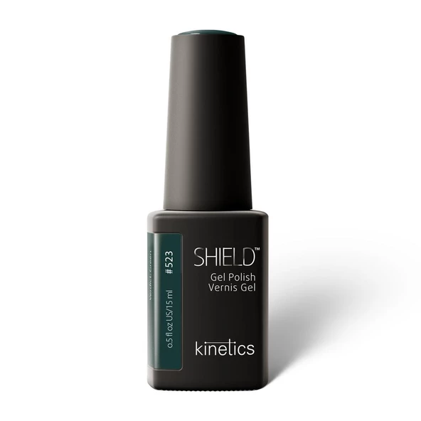 Kinetics Shield Gel Polish Kalıcı Oje Verdict Green 523 15ml ürün görseli