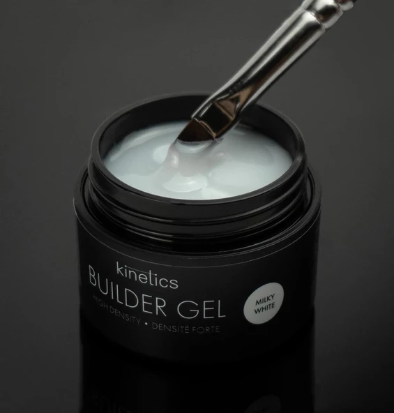 Kinetics Builder Gel High Density Protez Tırnak Jeli UV Gel Milky White (Süt Beyazı) 50gr - 2