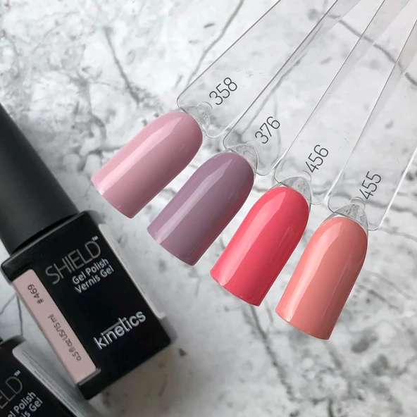 Kinetics Shield Gel Polish Kalıcı Oje Synergy Match 456 15ml - Resim 4