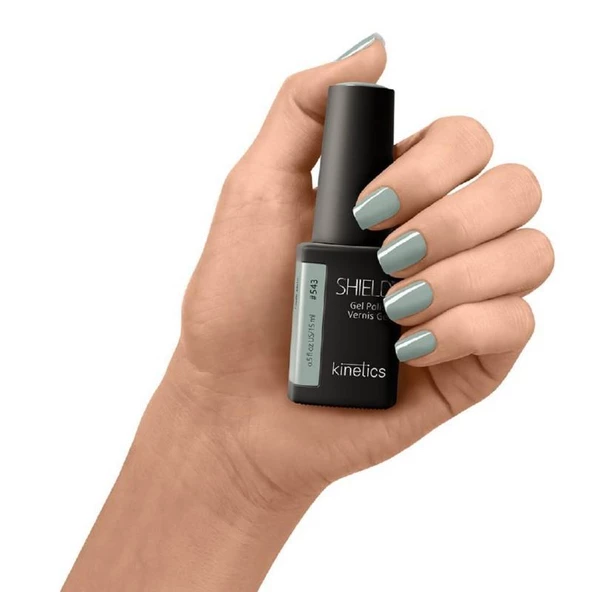Kinetics Shield Gel Polish Kalıcı Oje Fade Jade 543 15ml - Resim 2