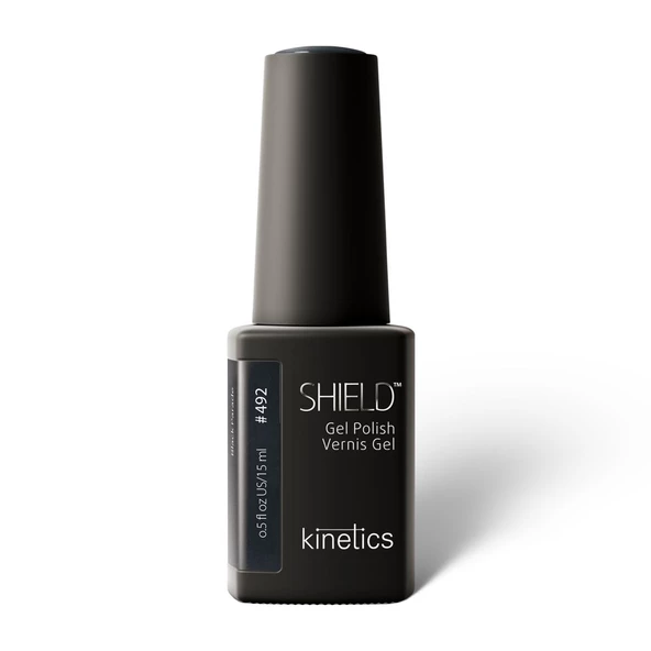 Kinetics Shield Gel Polish Kalıcı Oje Black Parade 492 15ml ürün görseli