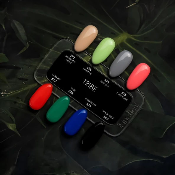 Kinetics Shield Gel Polish Kalıcı Oje Black Hole 580 15ml - Resim 4