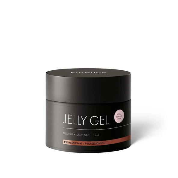 Kinetics Jelly Gel Protez Tırnak Jeli UV Gel 902 Natural Pink (Doğal Pembe) 15ml