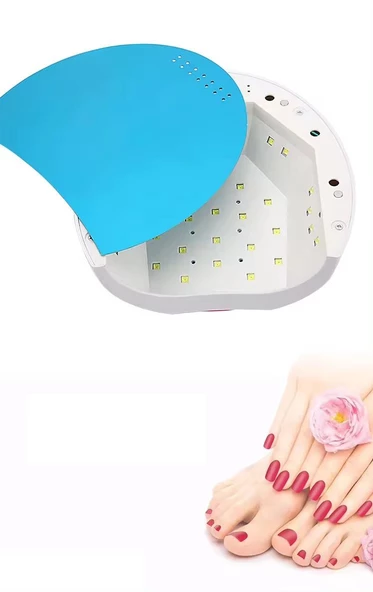 Sun 2C Manikür Tırnak Kurutucu UV Led Lamba Beyaz 48w - 5