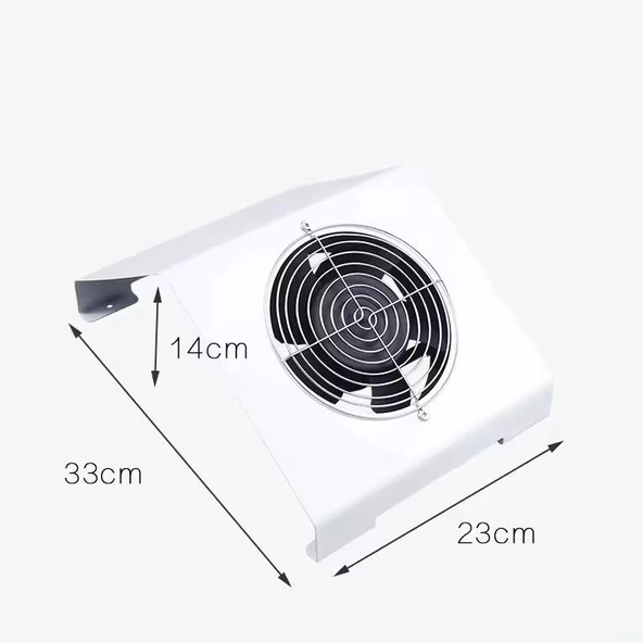 Tek Fanlı Metal Manikür Tırnak Toz Toplayıcı 65w - 2