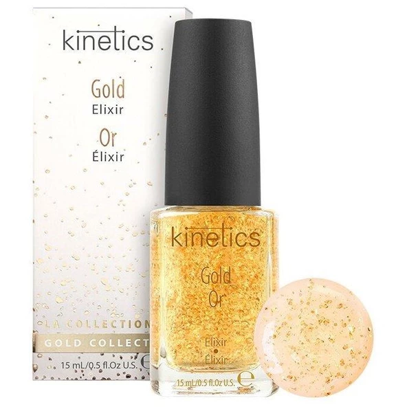 Kinetics Gold Elixir Altın Tozlu Tırnak Bakım Serumu 15ml