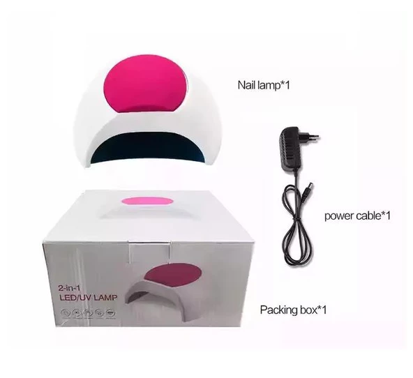 Sun 2C Manikür Tırnak Kurutucu UV Led Lamba Beyaz 48w - 6