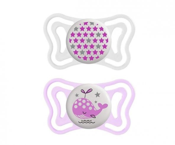 Chicco Physio Light Gece Parlayan Silikon Emzik 2li 2-6 Ay