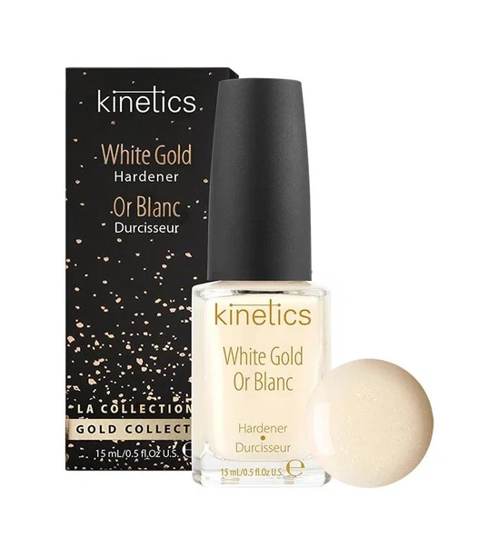 Kinetics White Gold Hardener Tırnak Sertleştirici Bakım Serumu 15ml