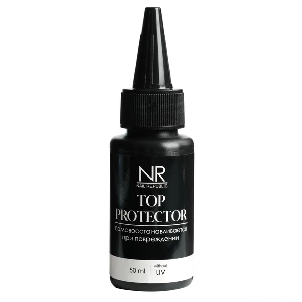 Nail Republic Koruyucu Top Coat Protector UV Filtresiz 50ml ürün görseli 1