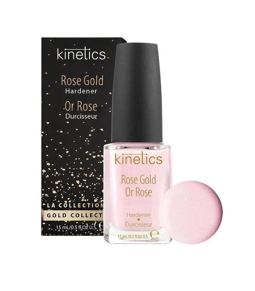 Kinetics Rose Gold Hardener Tırnak Sertleştirici Bakım Serumu 15ml