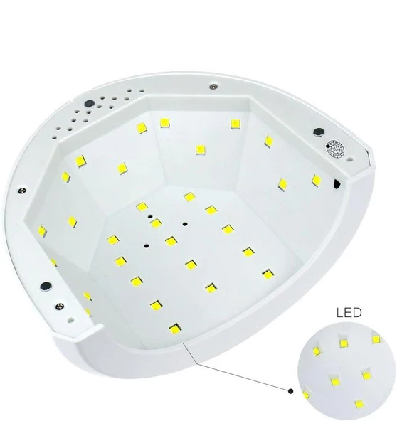 Sun 1S Manikür Tırnak Kurutucu UV Led Lamba Beyaz 48w - 4
