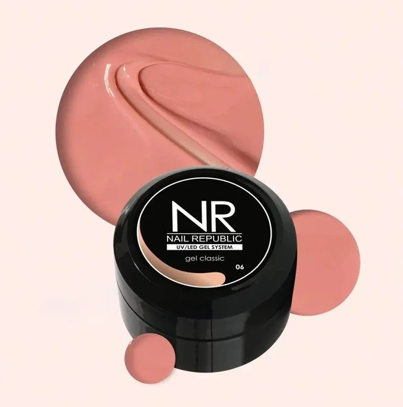Nail Republic Protez Tırnak Jeli UV Gel Classic 50Gr. 06 ürün görseli