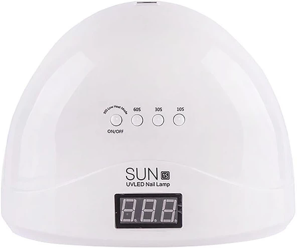 Sun 1S Manikür Tırnak Kurutucu UV Led Lamba Beyaz 48w - 3