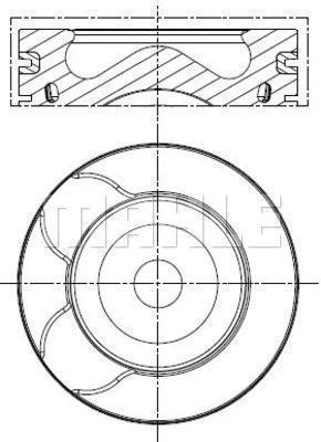 PISTON SEGMAN 0.50mm FREELANDER 2 L359 2.2TD4 06 14 DISCOVERY SPORT L550 14 R.R EVOQUE L538 11 19 JAGUAR XF I X250 2.2 D 11 15 XF SPORTBRAKE X250 2.2 D 12 15