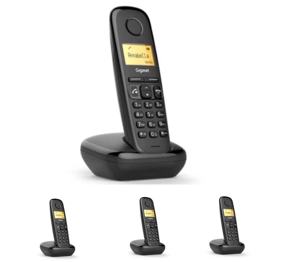 GİGASET A270 DECT TELEFON 4 LÜ DAHİLİ SET