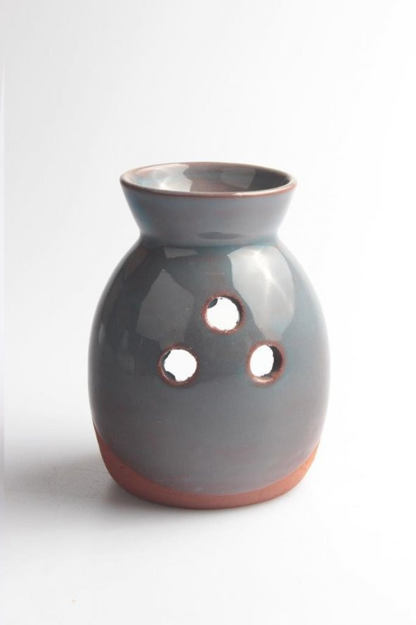 Zariass Seramik Buhurdanlık Gri