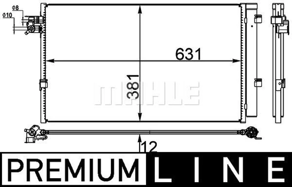 KLIMA RADYATORU PREMIUM LINE BMW G30 G11 G12 G14 G15 G16 G32