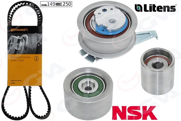 EKSANTRIK GERGİ KİTİ CADDY-PASSAT-LEON-SUPERB-KODIAQ-A4-A5-A6 2.0 TDI 2016 ürün görseli