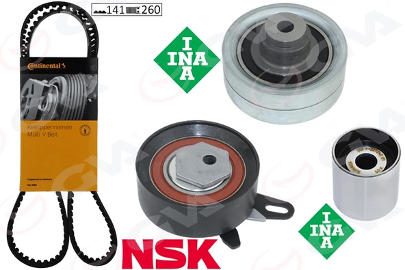 TRİGER SETİ 141x26 CRAFTER 2.5TDI BJK-BJL-BJM K015661XS ürün görseli