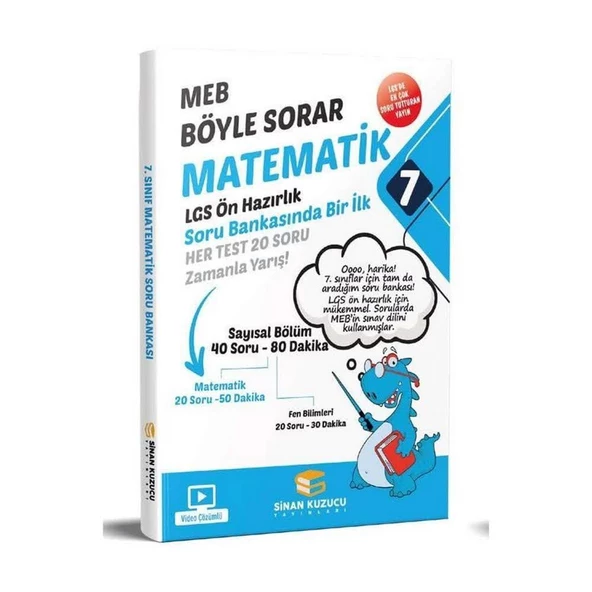 Sinan Kuzucu 7.Sınıf Matematik Soru Bankası 2025