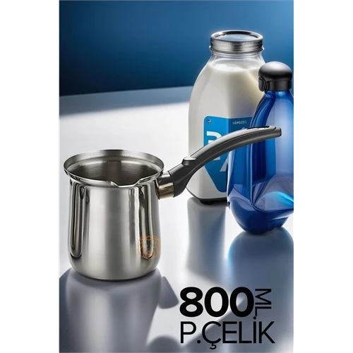 ModaCar Paslanmaz Çelik Cezve 800 ml