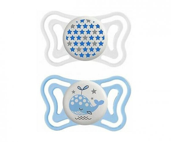 Chicco Physio Light Gece Parlayan Silikon Emzik 2li 2-6 Ay