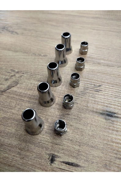 Krom Sibop Kapağı 5 li Set (SİBOBU TAMAMEN KAPLAR) - 3