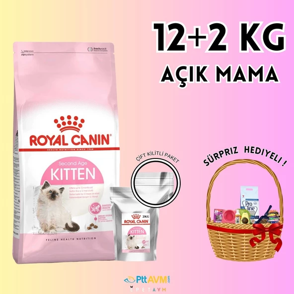 Royal Canin Kitten 36 Yavru Kedi Maması 14 KG Açık Mama - HEDİYELİ PAKET