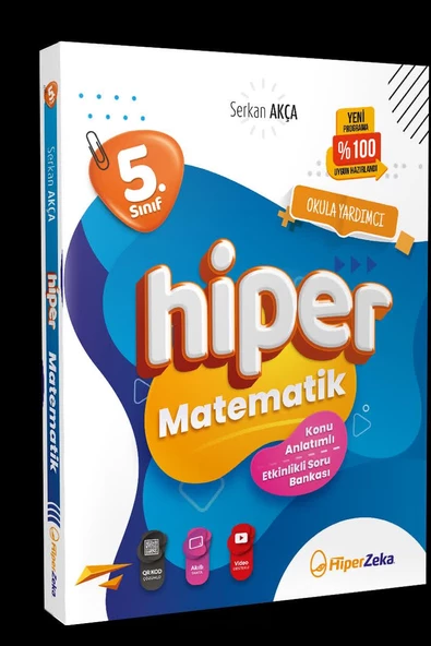 Hiper Zeka 5.Sınıf Hiper Matematik Konu Anlatımlı - Etkinlikli Soru Bankası 2025
