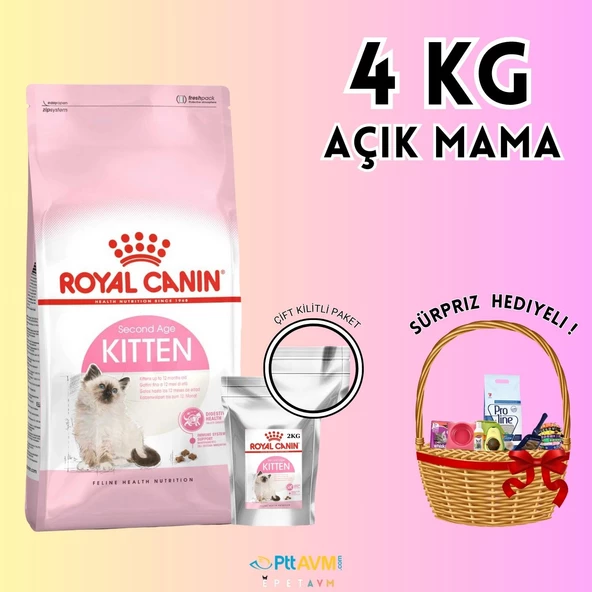 Royal Canin Kitten 36 Yavru Kedi Maması 4 kg Açık Mama - HEDİYELİ PAKET