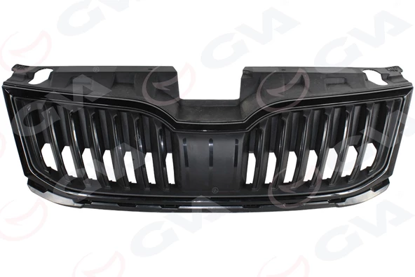 ON PANJUR VE UST PLASTIK KOMPLE SIYAH CERCEVELI PARLAK SIYAH OCTAVIA 2018 ürün görseli