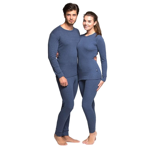 Yetişkin Termal İçlik Set - Thermoform - Artica Unisex - Lacivert