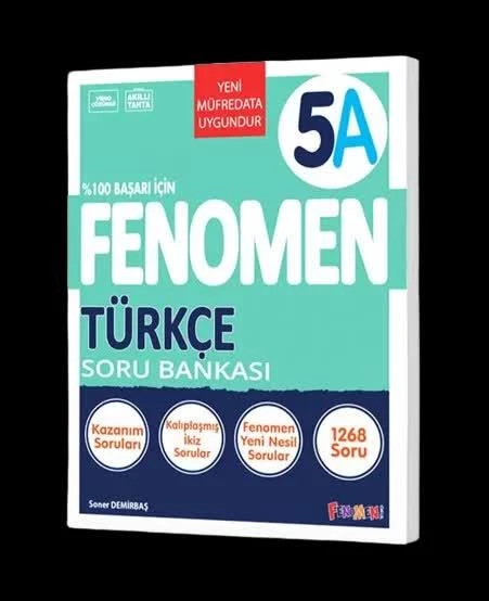 Fenomen 5.Sınıf Türkçe (A) Soru Bankası 2025