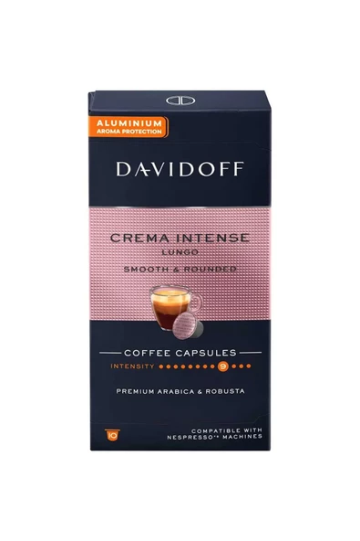 Davidoff Nespresso Uyumlu Kapsül Kahve Crema Intense 2 x 10 adet - 2