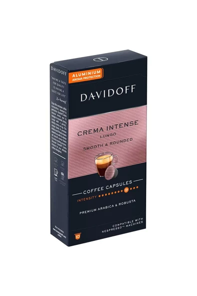 Davidoff Nespresso Uyumlu Kapsül Kahve Crema Intense 2 x 10 adet - 4