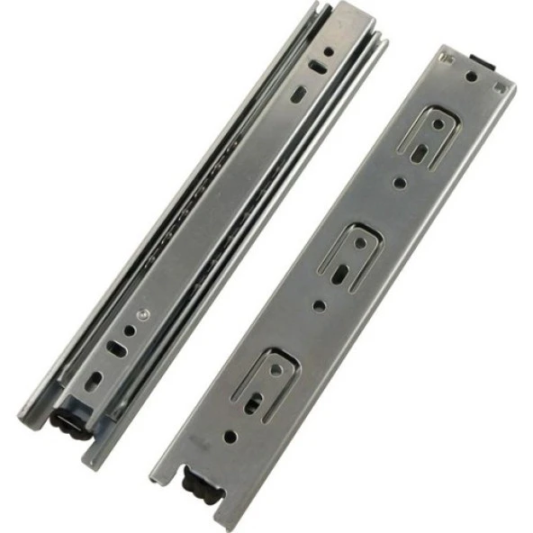 Minnes Teleskopik Çekmece Rayı H43mm - 40cm - 2